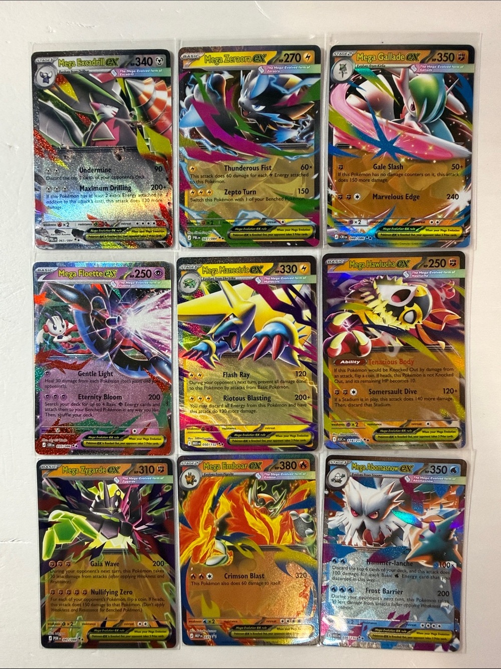 Pokemon Rainbow Holo EX Card Lot - Multicolor
